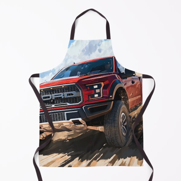 Item preview, Red Ford Raptor F-150 – Bold, Powerful, Unstoppable II designed and sold by AutoPopStudio.