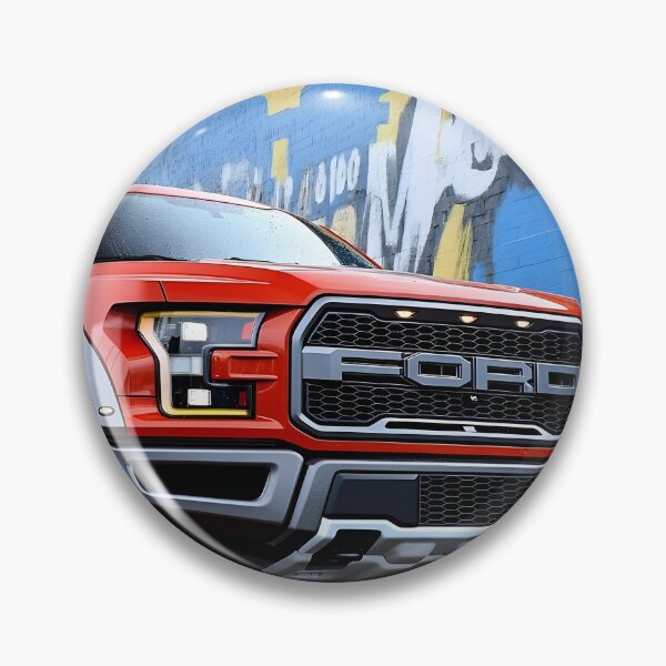 Item preview, Red Ford Raptor F-150 – Bold, Powerful, Unstoppable III designed and sold by AutoPopStudio.