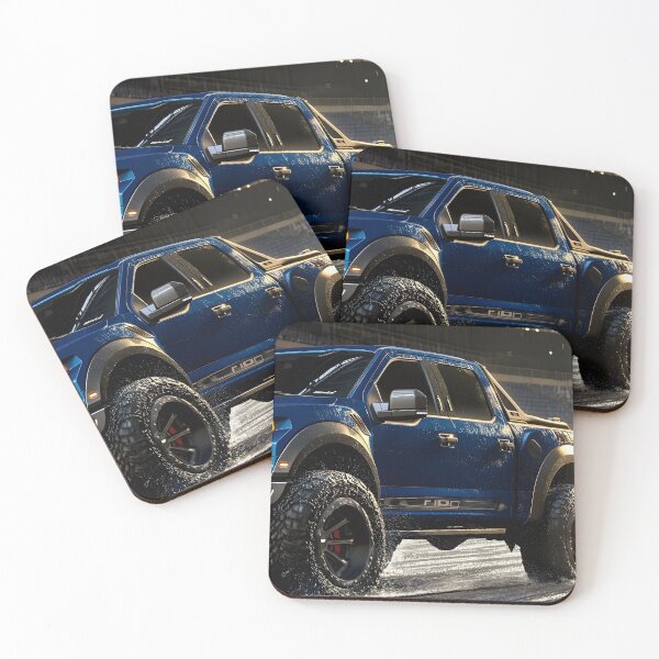 Item preview, Midnight Blue Ford Raptor F-150 – Bold Elegance Meets Off-Road Power designed and sold by AutoPopStudio.