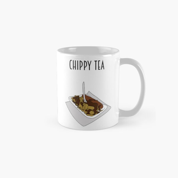 Item preview, Chippy Tea – Minimalist Bold Digital Art designed and sold by TillyFlopButterCup.