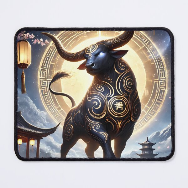 Item preview, "Celestial Ox - KMotionChronicles Chinese Zodiac Art" designed and sold by KMChronicles.