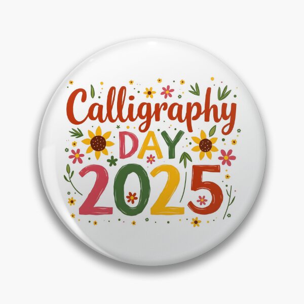 Item preview, Calligraphy Day 2025 Limited Lettering designed and sold by bukajart.