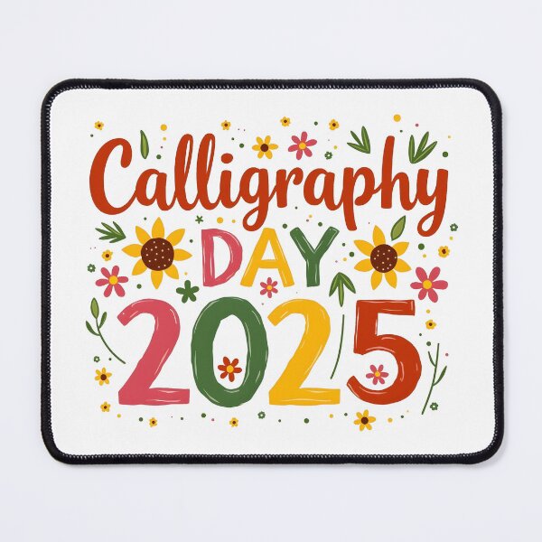 Item preview, Calligraphy Day 2025 Limited Lettering designed and sold by bukajart.