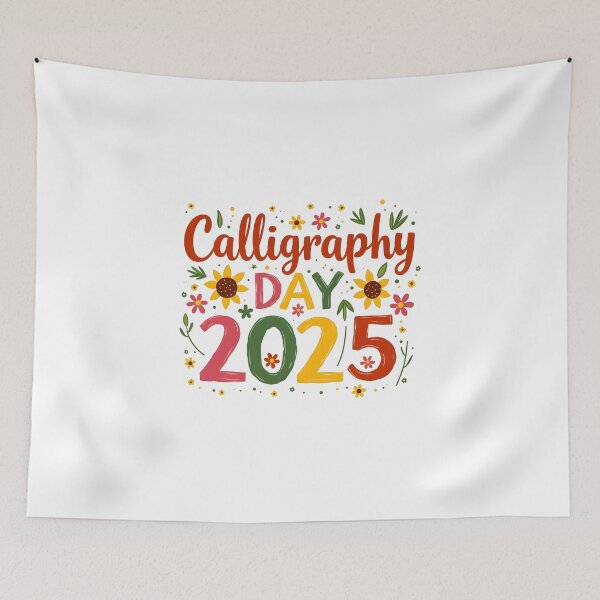 Item preview, Calligraphy Day 2025 Limited Lettering designed and sold by bukajart.