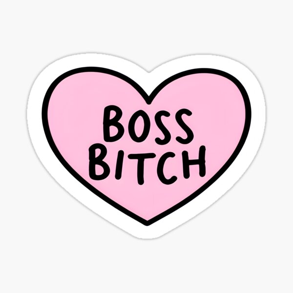 Item preview, Boss Bitch – Fierce & Confident designed and sold by Sparcus.