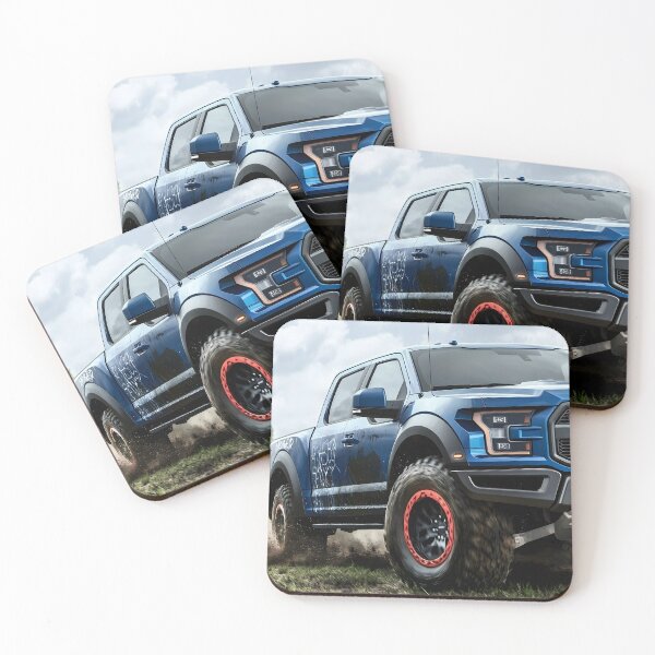 Item preview, Midnight Blue Ford Raptor F-150 – Bold Elegance Meets Off-Road Power II designed and sold by AutoPopStudio.