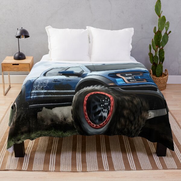 Item preview, Midnight Blue Ford Raptor F-150 – Bold Elegance Meets Off-Road Power II designed and sold by AutoPopStudio.
