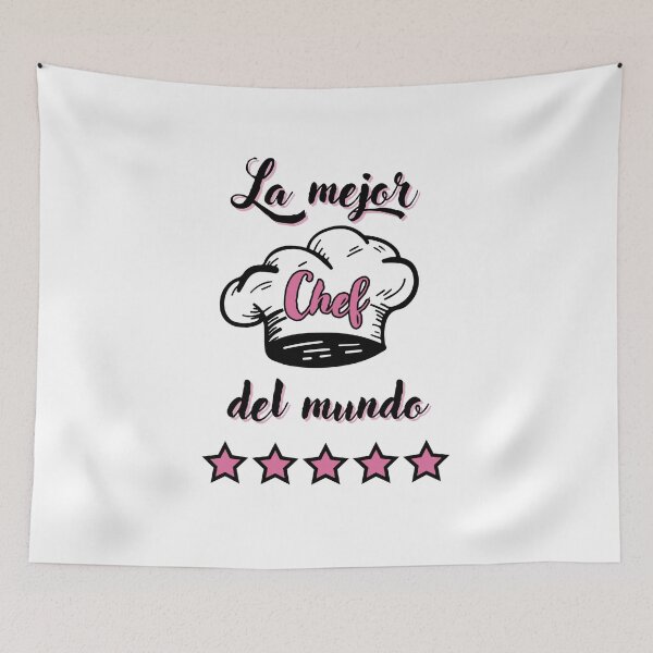 Item preview, Eres la mejor chef del mundo - pink designed and sold by kstheladesigns.
