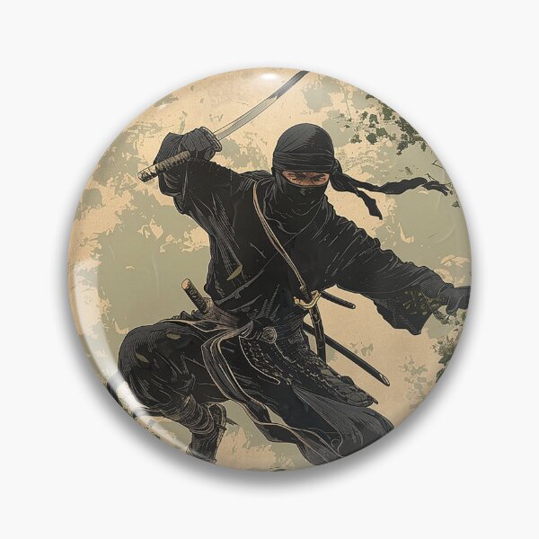 Artikelvorschau, Ninja-Ukiyo-e-Stil entworfen und verkauft von whiteblackcat.