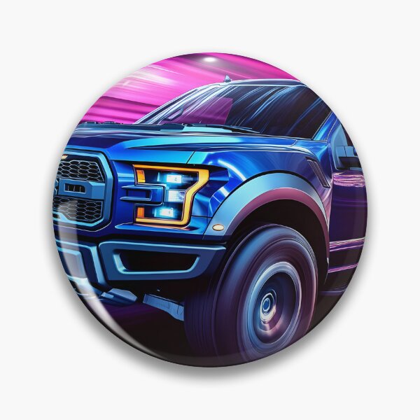 Item preview, Midnight Blue Ford Raptor F-150 – Bold Elegance Meets Off-Road Power III designed and sold by AutoPopStudio.