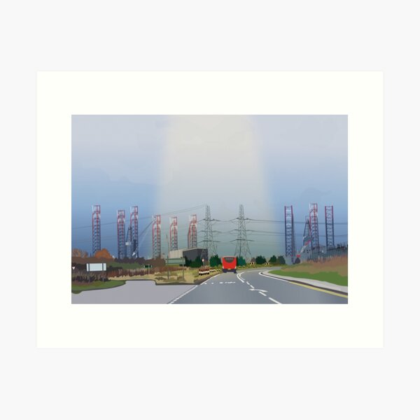 Item preview, The road to Seaton Carew designed and sold by juliechicago.