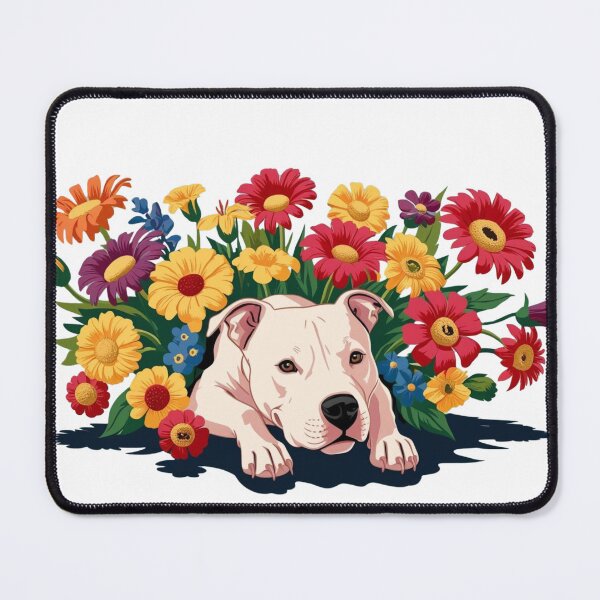Item preview, Dog With Flowers designed and sold by hemp3x.