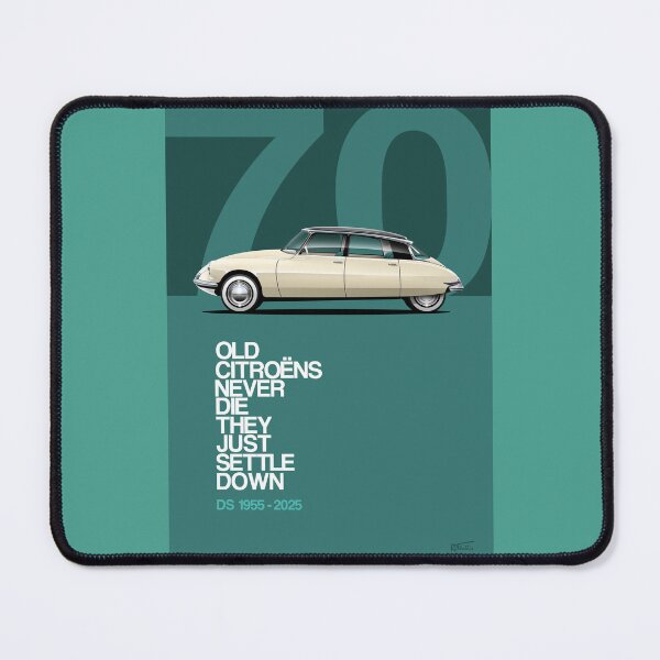Item preview, DS19 70th anniversary 1955-2025  graphic artwork designed and sold by RJWautographics.