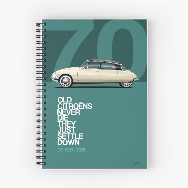Item preview, DS19 70th anniversary 1955-2025  graphic artwork designed and sold by RJWautographics.