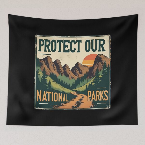 Item preview, Protect Our National Parks Enviromentalism designed and sold by DomTeesHaven.