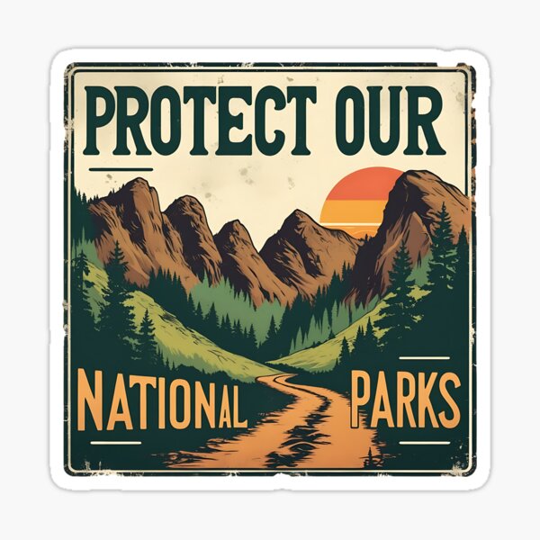Item preview, Protect Our National Parks Enviromentalism designed and sold by DomTeesHaven.