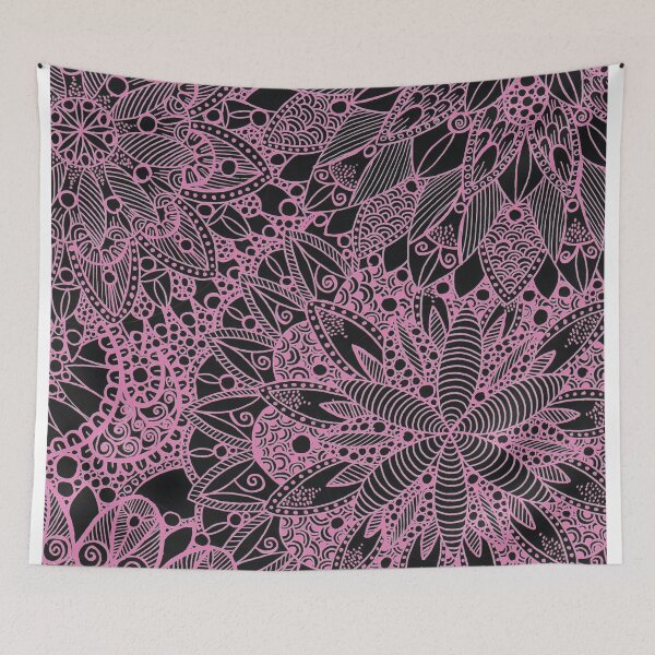 Item preview, Pink Mandala Zen Pattern designed and sold by Sebastian Grafmann.
