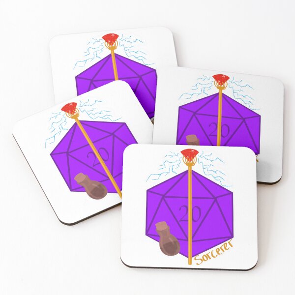 Item preview, DnD Sorcerer D20 designed and sold by cherrynat1.