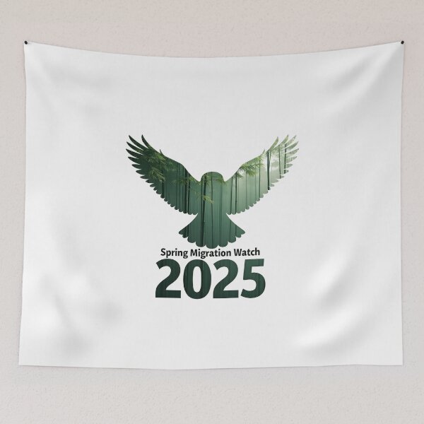 Item preview, Spring Migration green Limited Birdwatching designed and sold by bukajart.