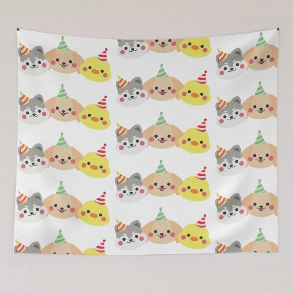 Item preview, Animals birthday party designed and sold by Spyro-Studio.