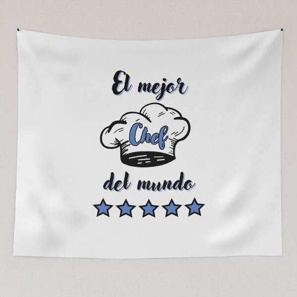Item preview, You Are the Best Chef in the World - spanish blue designed and sold by kstheladesigns.
