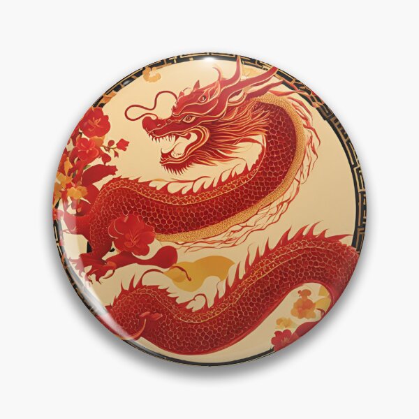 Item preview, A chinese red dragon designed and sold by WeirdSketcher.