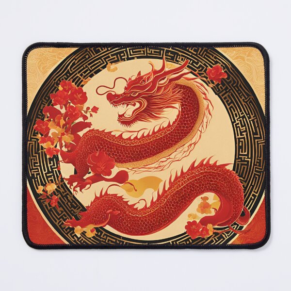 Item preview, A chinese red dragon designed and sold by WeirdSketcher.