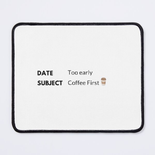 Item preview, Coffee First designed and sold by AnaCl.