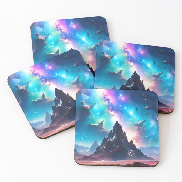 Item preview, Cosmic Mountains designed and sold by DigitalHeadache.