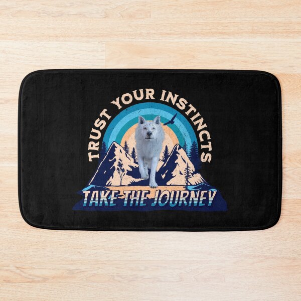 Item preview, Trust Your Instincts Arctic Wolf designed and sold by Vac1.