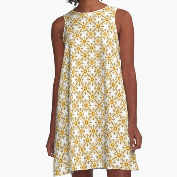 Item preview, Yellow flowers pattern designed and sold by animmate.