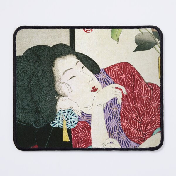 Item preview, Sleepy Expression - Tsukioka Yoshitoshi, Thirty-Two Aspects of Customs designed and sold by store-wasabi.