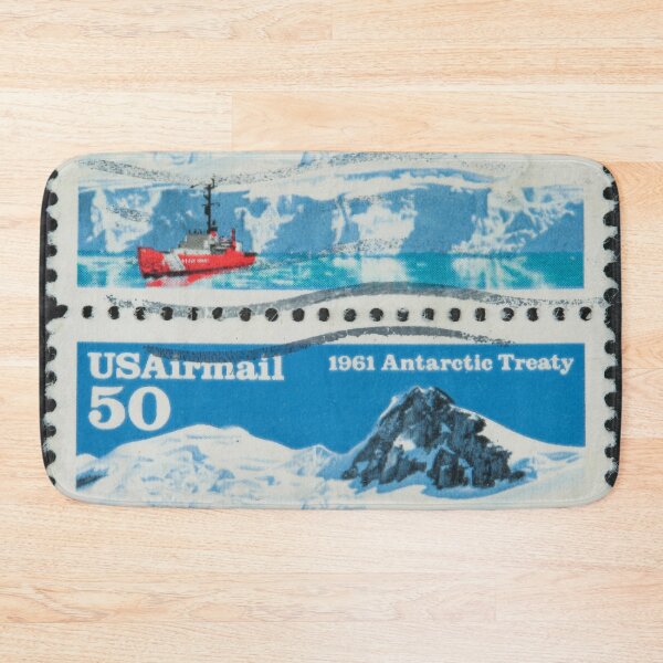 Item preview, Antarctic treaty USA postage stamp designed and sold by Photopat.