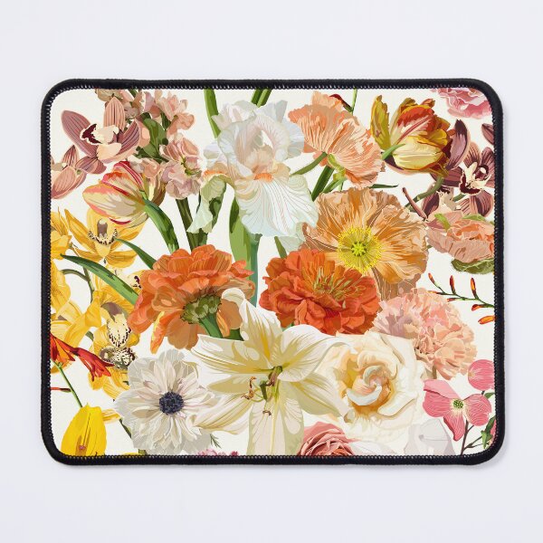 Item preview, Seamless Pattern. Garden flowers. Magical lily, anemone, iris flowers. designed and sold by MatyKotiv.