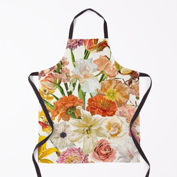 Item preview, Seamless Pattern. Garden flowers. Magical lily, anemone, iris flowers. designed and sold by MatyKotiv.