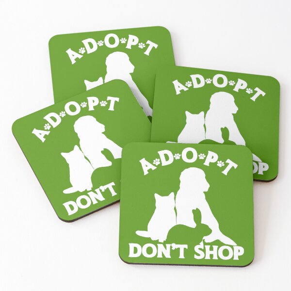 Item preview, Adopt Don't Shop designed and sold by Primroaddesigns.
