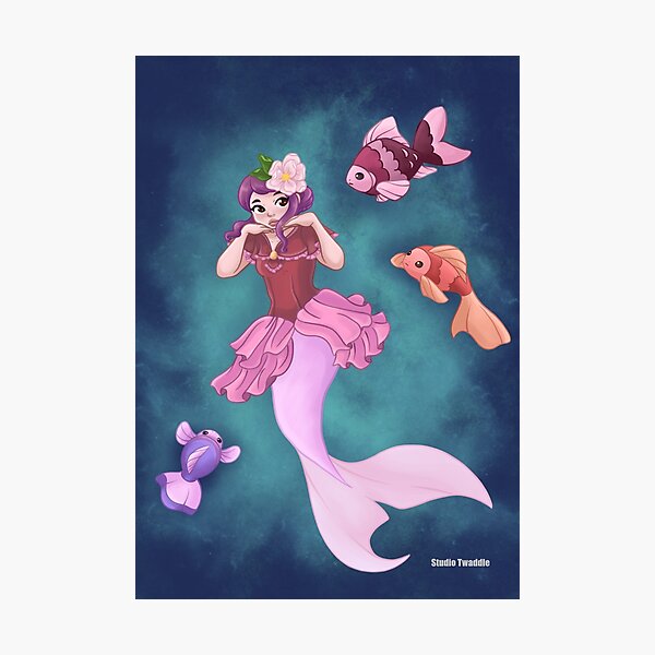 Item preview, 'Magnolia Mermaid' designed and sold by StudioTwaddle.