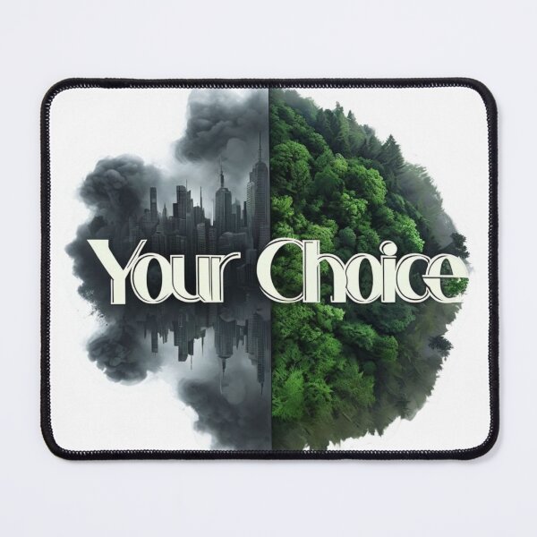 Item preview, Smog vs. Clean Nature  Premium Cool Trendy Best Gift designed and sold by Imaginarium of Chaos falcon88 .