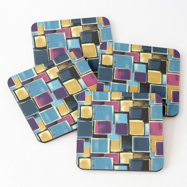 Item preview, Abstract Squares Pattern designed and sold by sheprint.
