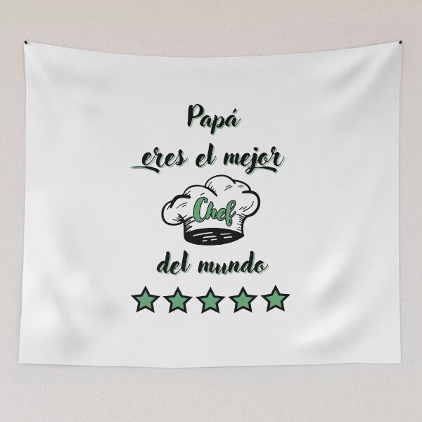 Item preview, Dad you are the best chef in the world - spanish green designed and sold by kstheladesigns.