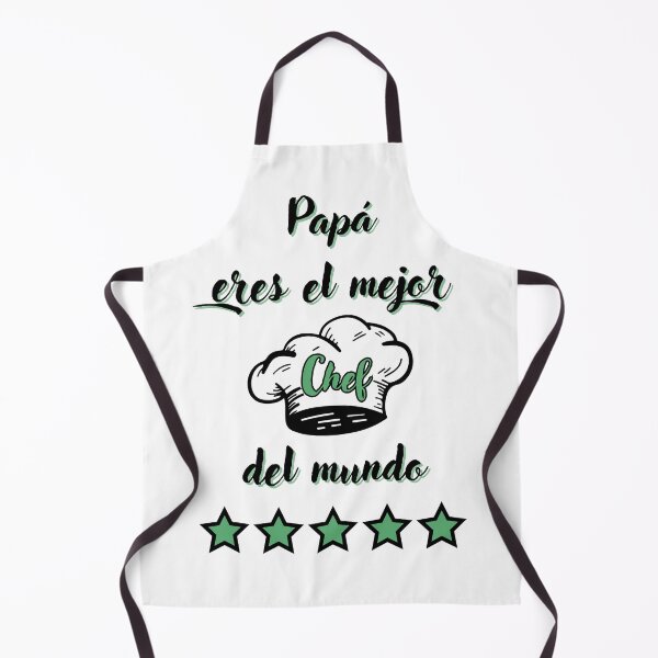 Item preview, Dad you are the best chef in the world - spanish green designed and sold by kstheladesigns.