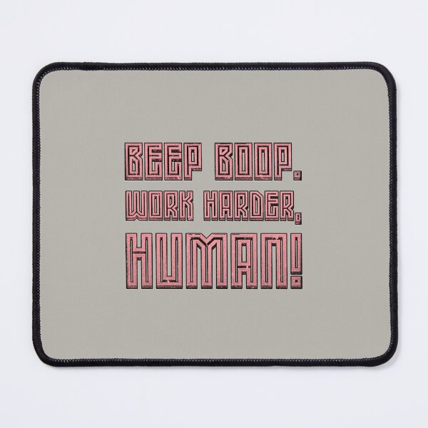 Item preview, Retro Robot Typography - Beep Boop Human designed and sold by trepiu.
