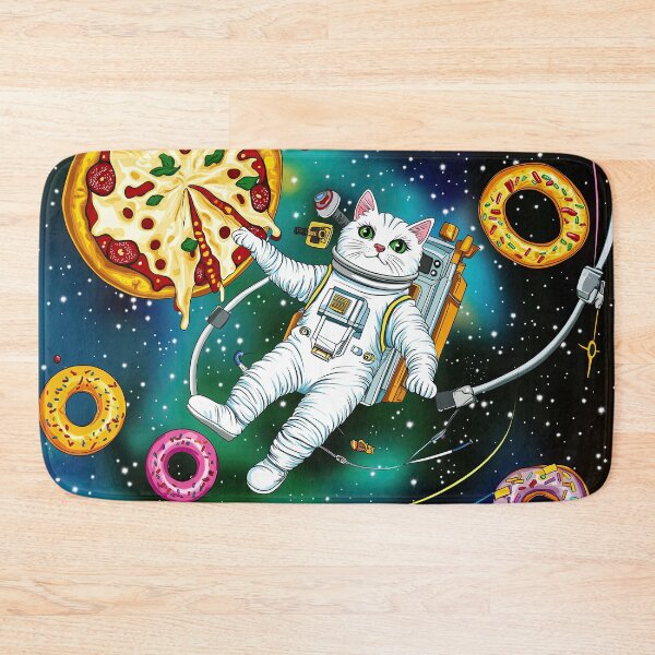 Item preview, Astronaut Cat in the Pizzaverse" designed and sold by GabbyKI261.
