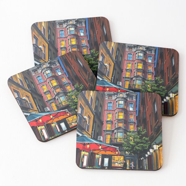 Item preview, Evening Glow in the City designed and sold by Wesira.