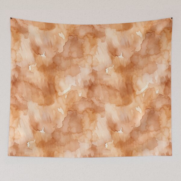 Item preview, Brown abstract watercolor designed and sold by DigitaICraft.