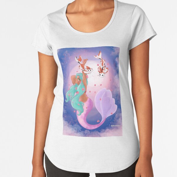 Item preview, 'Cherry Blossom Mermaid' designed and sold by StudioTwaddle.