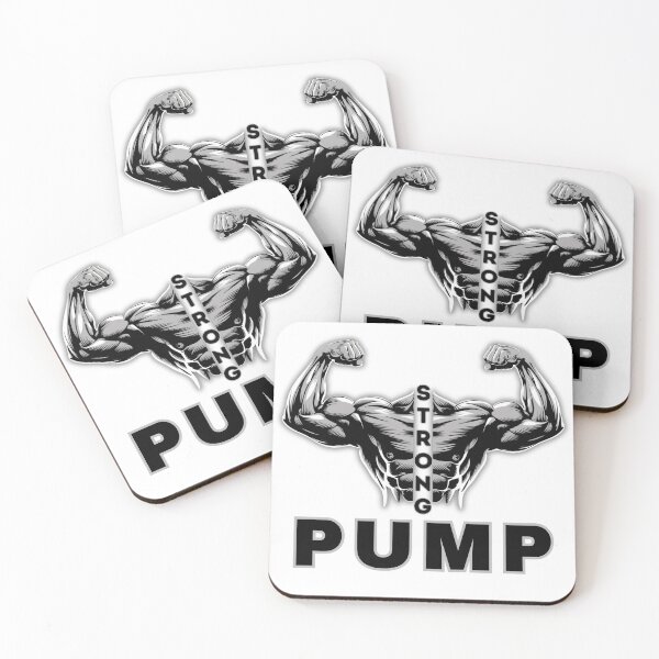 Item preview, Strong Pump Gym Rat Strong Muscles Funny Design designed and sold by Maggie Mustard.
