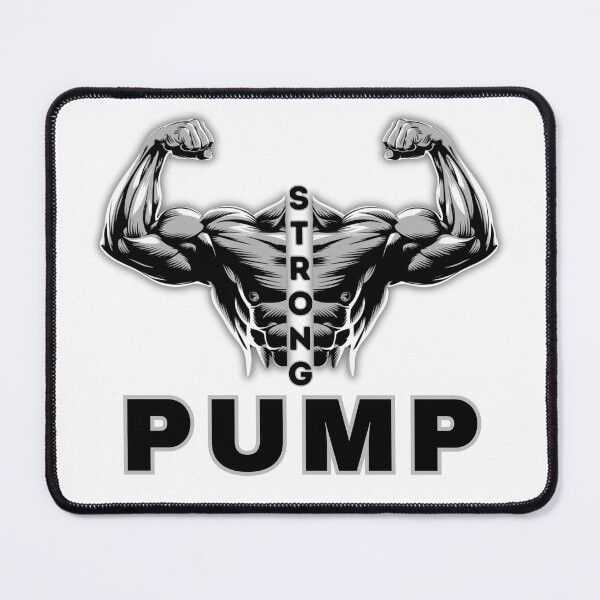 Item preview, Strong Pump Gym Rat Strong Muscles Funny Design designed and sold by Maggie Mustard.