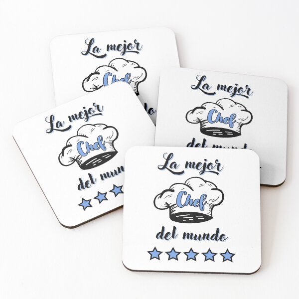 Item preview, Eres la mejor chef del mundo - azul designed and sold by kstheladesigns.