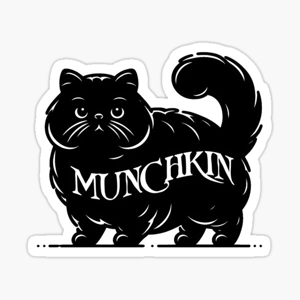 Item preview, Adorable Munchkin Cat - The Cutest Feline Friend designed and sold by Marichkaart.